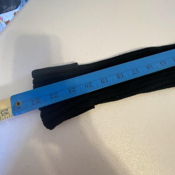 Style & Company Women's S Black Leather Rip Knit Jacket Full Zip High Neck Goth - Picture 3 of 12